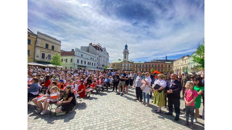 Uroczystości Narodowego Święta Trzeciego Maja w Cieszynie, fot. BSK